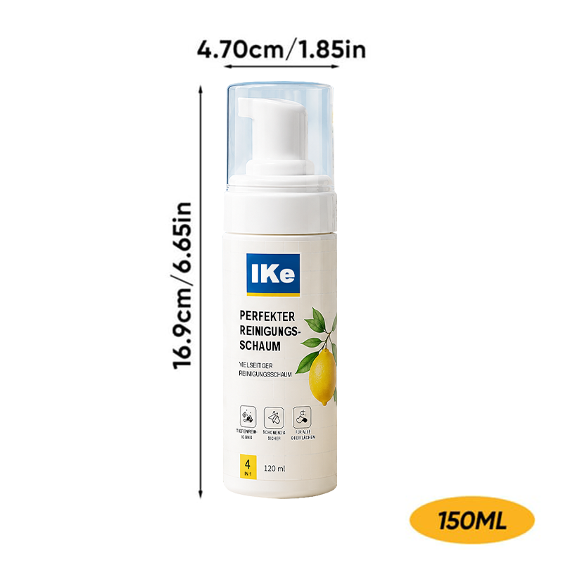 💖DERNIER JOUR : -60 % | Mousse Nettoyante Sans Rinçage — Vaporisez, Essuyez, C'est Propre !