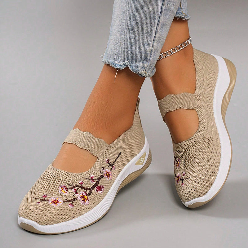 🔥 Dernier jour de promotion : -80 % – Chaussures de marche orthopédiques décontractées et respirantes pour femmes, faciles à enfiler