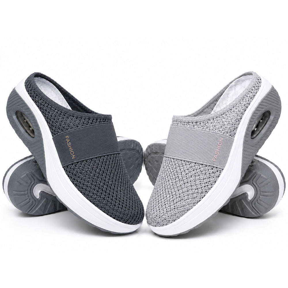 DERNIER JOUR DES SOLDES – 80 % DE RÉDUCTION Chaussures de marche slip-on à coussin d’air BQODQO® avec soutien de la voûte plantaire pour femmes