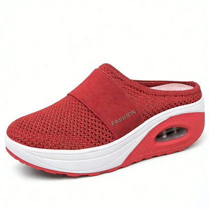 💖DERNIER JOUR DES SOLDES – 80 % DE RÉDUCTION Chaussures de marche slip-on à coussin d’air BQODQO® avec soutien de la voûte plantaire pour femmes