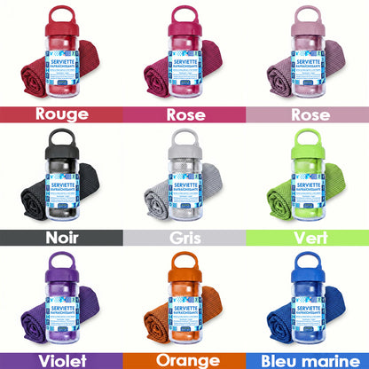 🔥Dernier jour ! 1 acheté = 1 offert ❄Serviettes rafraîchissantes absorbantes et à séchage rapide pour le sport