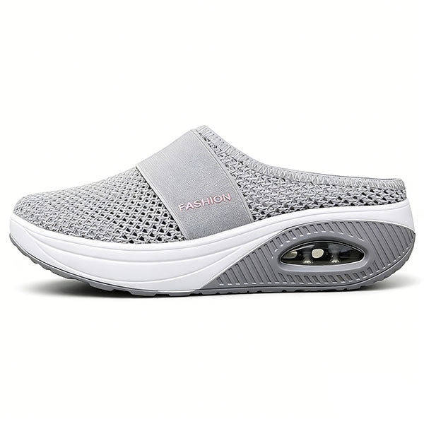 💖DERNIER JOUR DES SOLDES – 80 % DE RÉDUCTION Chaussures de marche slip-on à coussin d’air BQODQO® avec soutien de la voûte plantaire pour femmes