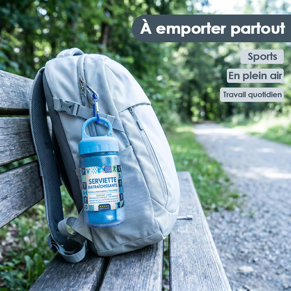 🔥Dernier jour ! 1 acheté = 1 offert ❄Serviettes rafraîchissantes absorbantes et à séchage rapide pour le sport