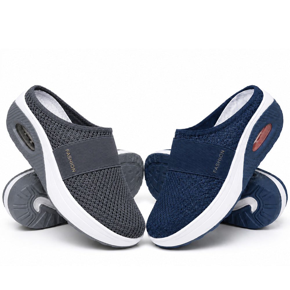DERNIER JOUR DES SOLDES – 80 % DE RÉDUCTION Chaussures de marche slip-on à coussin d’air BQODQO® avec soutien de la voûte plantaire pour femmes