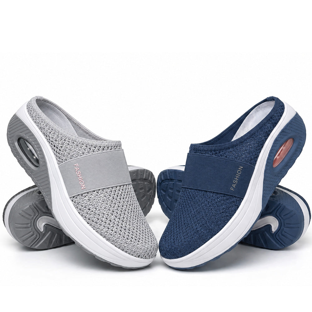DERNIER JOUR DES SOLDES – 80 % DE RÉDUCTION Chaussures de marche slip-on à coussin d’air BQODQO® avec soutien de la voûte plantaire pour femmes