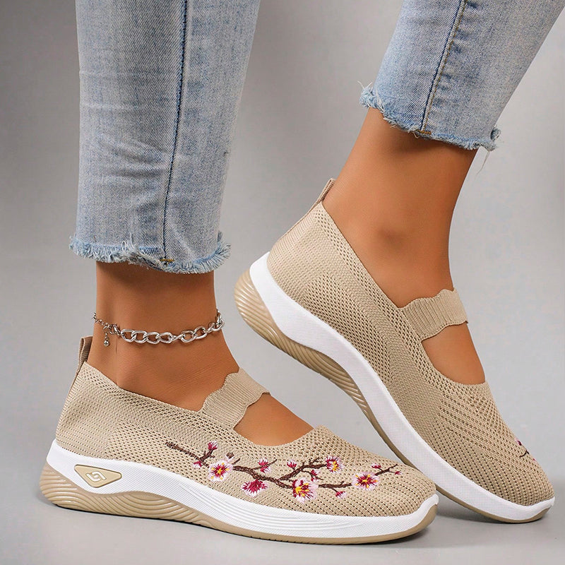 🔥 Dernier jour de promotion : -80 % – Chaussures de marche orthopédiques décontractées et respirantes pour femmes, faciles à enfiler