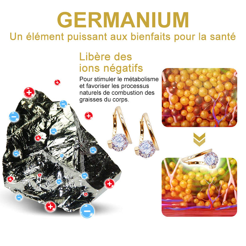 🔥DERNIER JOUR – 80 % DE RÉDUCTION🔥 🎉CZTICLE® Lymphvity MagneTherapy Boucles d’oreilles en germanium 🍃 sensation plus légère, se sentir mieux au quotidien, plus de confiance dans ses vêtements
