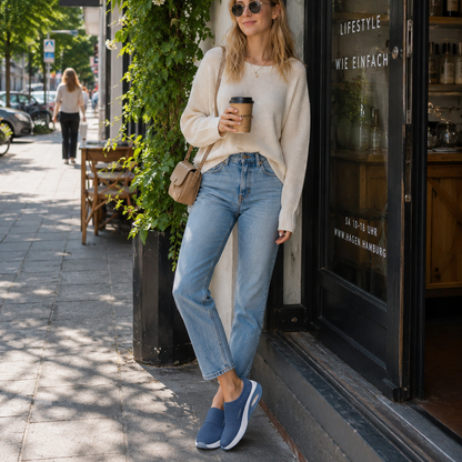 (DERNIER JOUR – SOLDES 80%🔥)Nouvelles chaussures de marche premium à coussin d’air avec soutien de la voûte plantaire