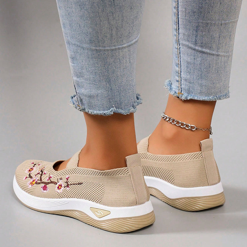 🔥 Dernier jour de promotion : -80 % – Chaussures de marche orthopédiques décontractées et respirantes pour femmes, faciles à enfiler