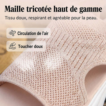 🏆 Meilleure Vente 2026-Sandales Plateforme Femme en Maille Respirante