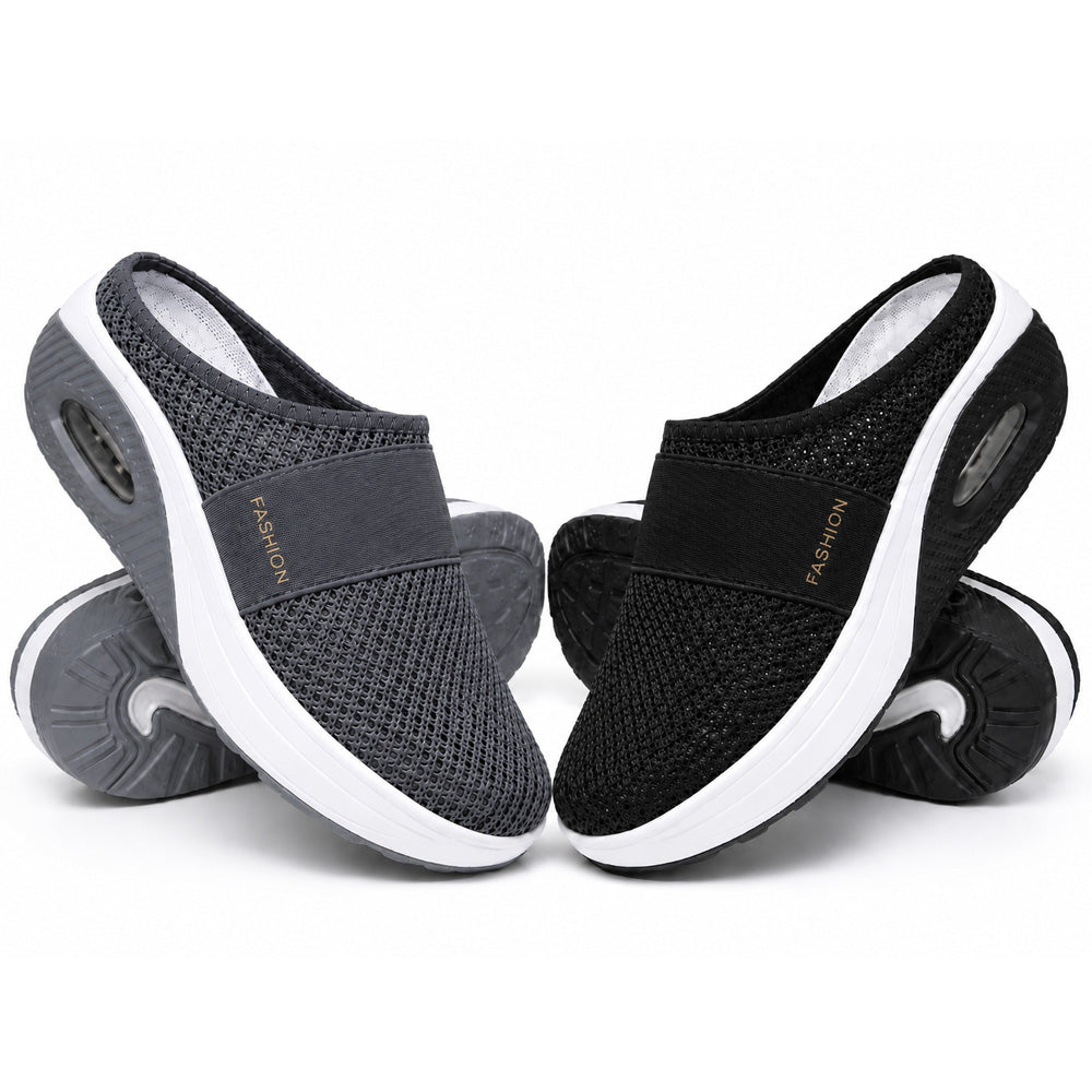 DERNIER JOUR DES SOLDES – 80 % DE RÉDUCTION Chaussures de marche slip-on à coussin d’air BQODQO® avec soutien de la voûte plantaire pour femmes