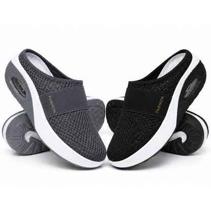 DERNIER JOUR DES SOLDES – 80 % DE RÉDUCTION Chaussures de marche slip-on à coussin d’air BQODQO® avec soutien de la voûte plantaire pour femmes