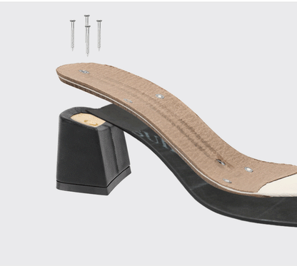 🔥Dernier jour – 50 % de réduction – Bottines chaudes en cuir pour femme avec bouton latéral et confort orthopédique