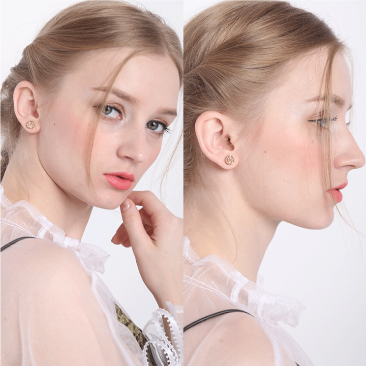 OFFRE FLASH -80% 💎 Czticle® Histone Magnetology Lymphvity Boucles d'Oreilles en Germanium