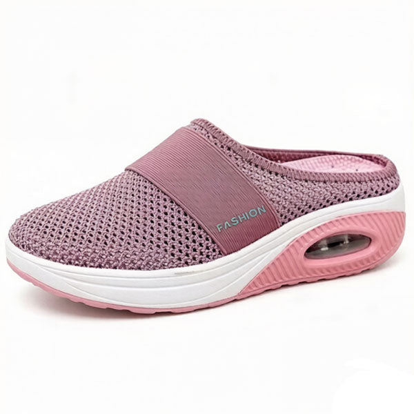💖DERNIER JOUR DES SOLDES – 80 % DE RÉDUCTION Chaussures de marche slip-on à coussin d’air BQODQO® avec soutien de la voûte plantaire pour femmes