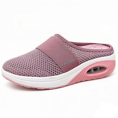 💖DERNIER JOUR DES SOLDES – 80 % DE RÉDUCTION Chaussures de marche slip-on à coussin d’air BQODQO® avec soutien de la voûte plantaire pour femmes