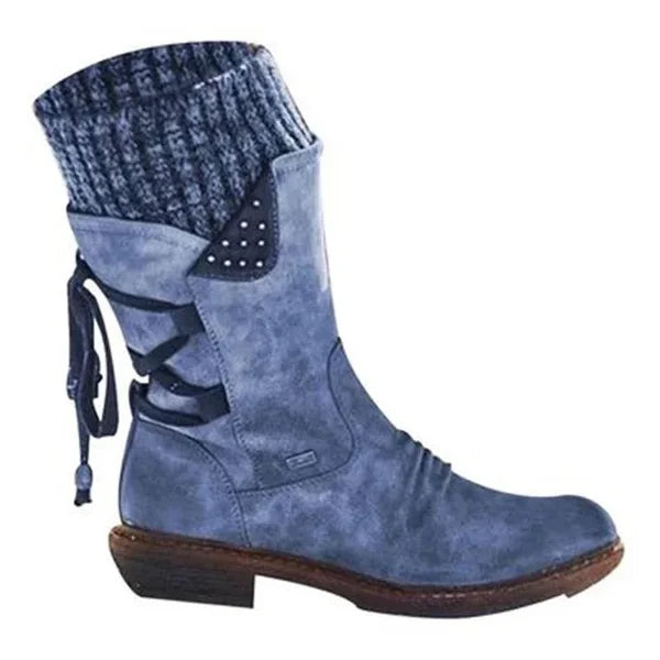 Bottes Orthopédiques d'Hiver pour Femmes – Soutien Voûte Plantaire, Laine Chaude & Confort Optimal