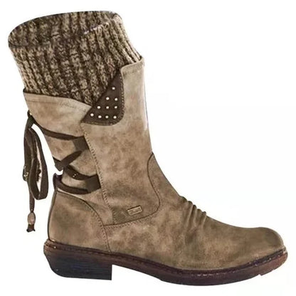 Bottes Orthopédiques d'Hiver pour Femmes – Soutien Voûte Plantaire, Laine Chaude & Confort Optimal