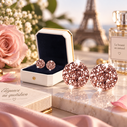 🔥 DERNIER JOUR – -80 % 💎Boucles d’oreilles en germanium Czticle® Histone Magnetology Lymphvity