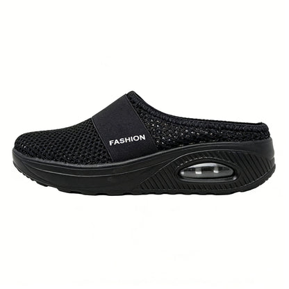 💖DERNIER JOUR DES SOLDES – 80 % DE RÉDUCTION Chaussures de marche slip-on à coussin d’air BQODQO® avec soutien de la voûte plantaire pour femmes